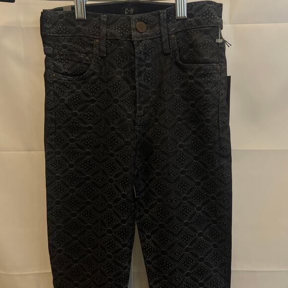 NWT Citizens of Humanity - The Rocket Coated Denim - Women Size 24 - Black - Picture 2 of 10